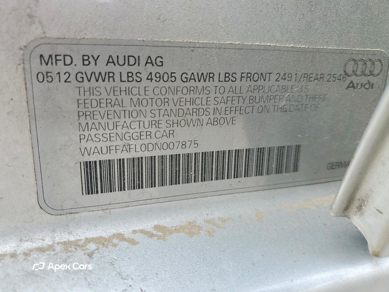 Audi A4 2013