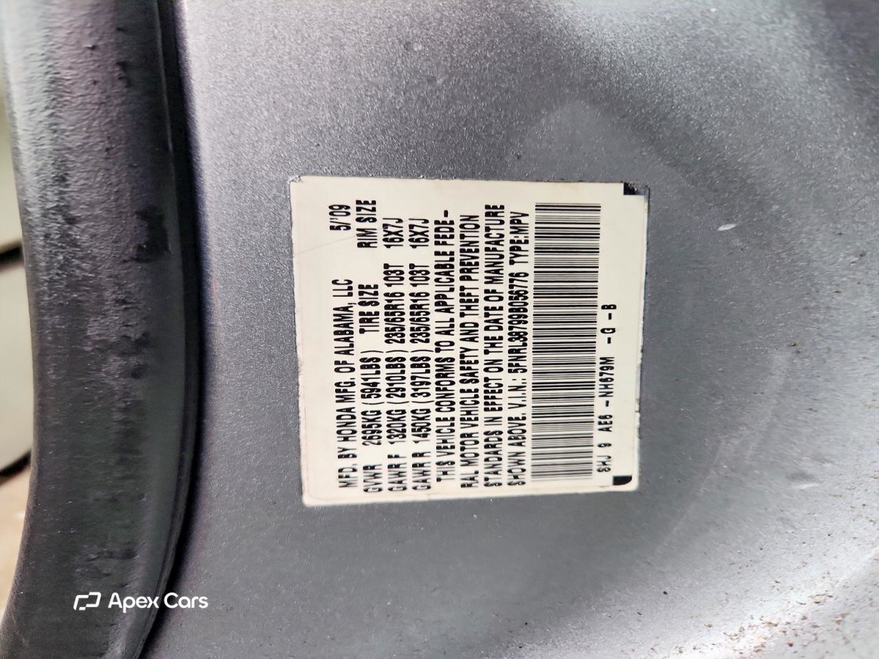 Honda Odyssey 2009
