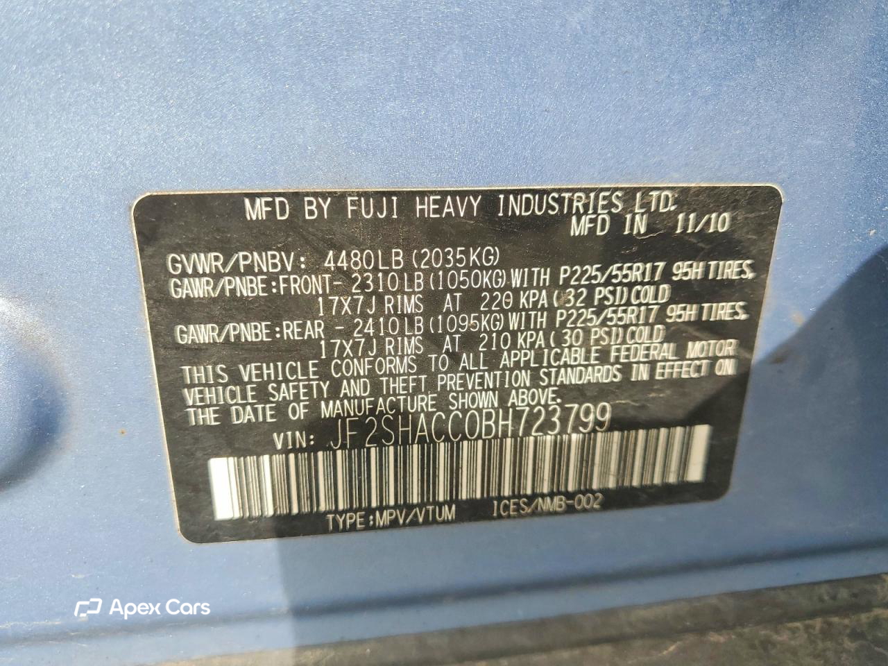 Subaru Forester 2011