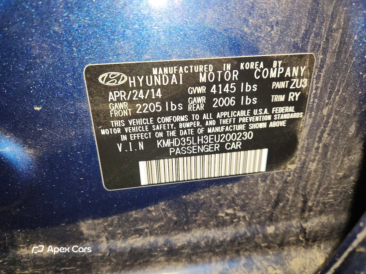 Hyundai Elantra 2014