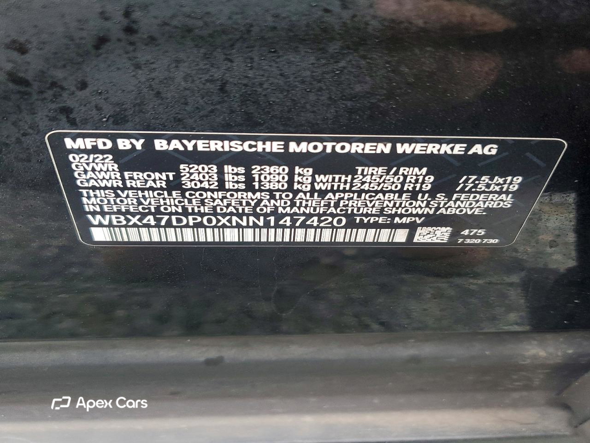 BMW X3 2022