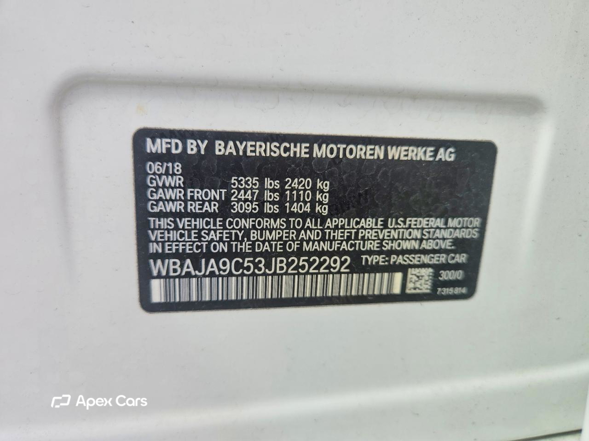 BMW Series 5 2018
