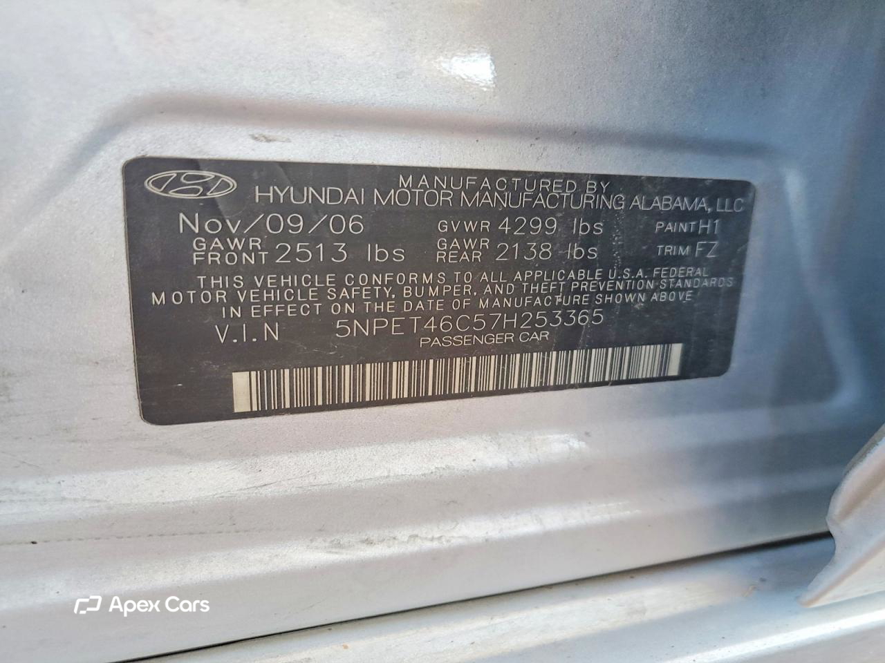 Hyundai Sonata 2007