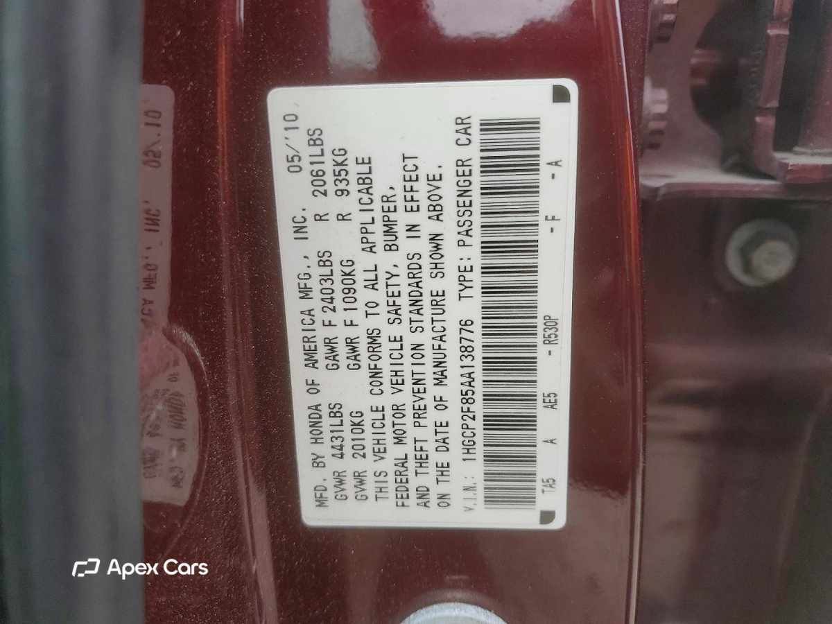Honda Accord 2010