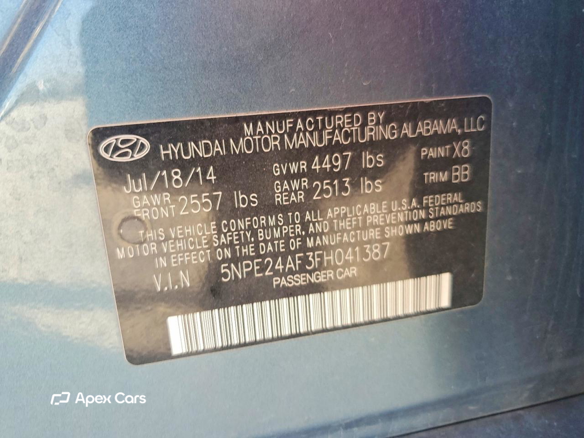 Hyundai Sonata 2015