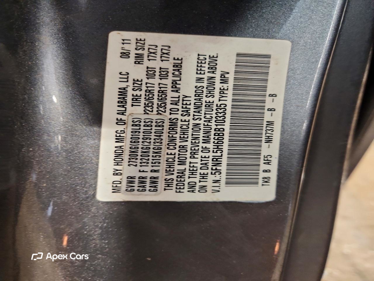 Honda Odyssey 2011