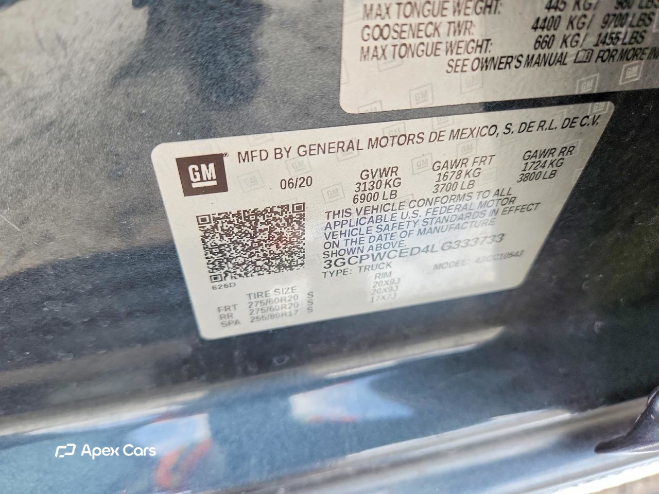Chevrolet Silverado 2020