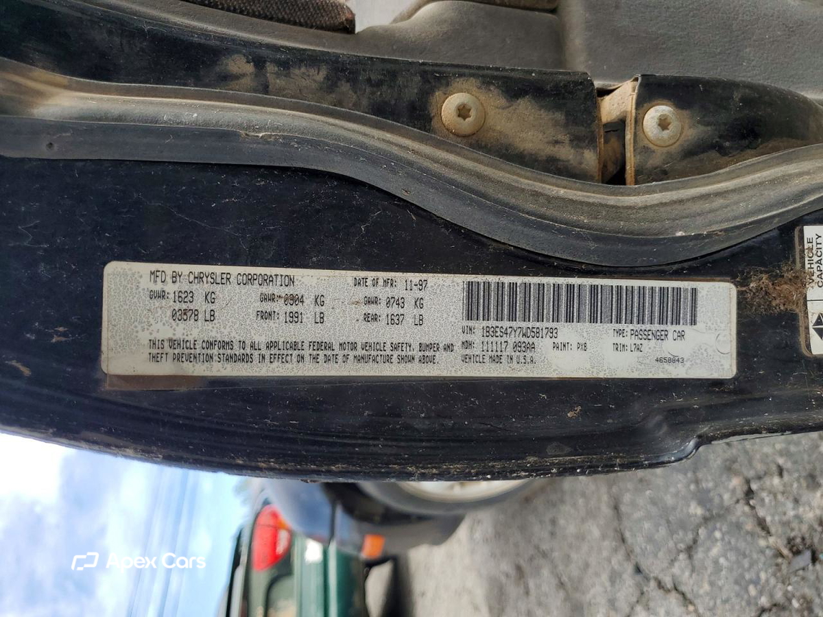 Dodge Neon 1998