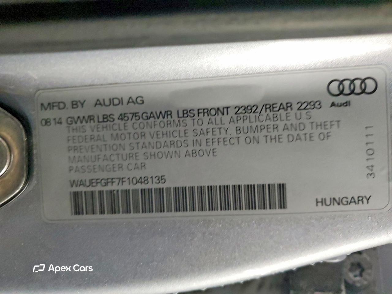 Audi A3 2015