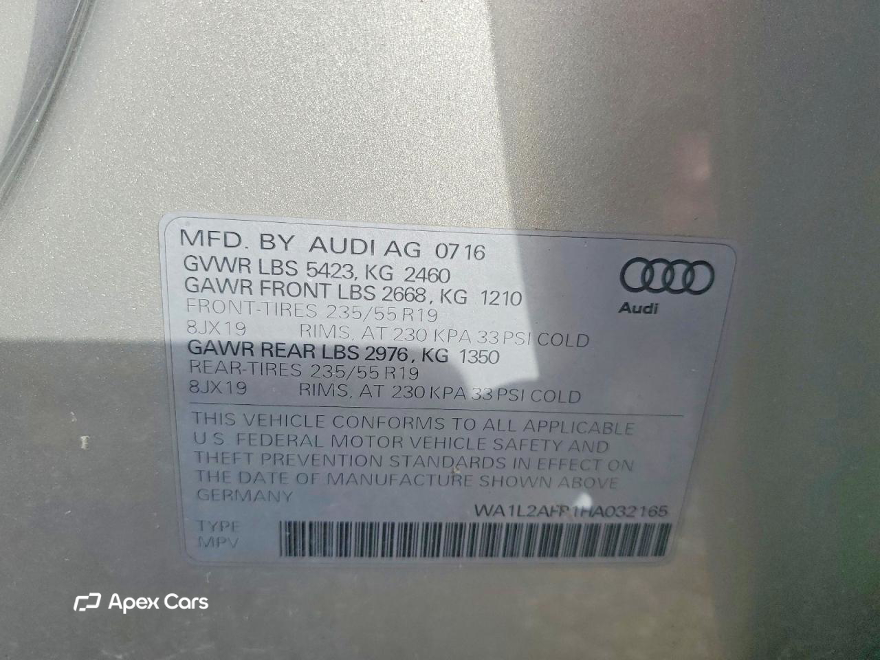 Audi Q5 2017