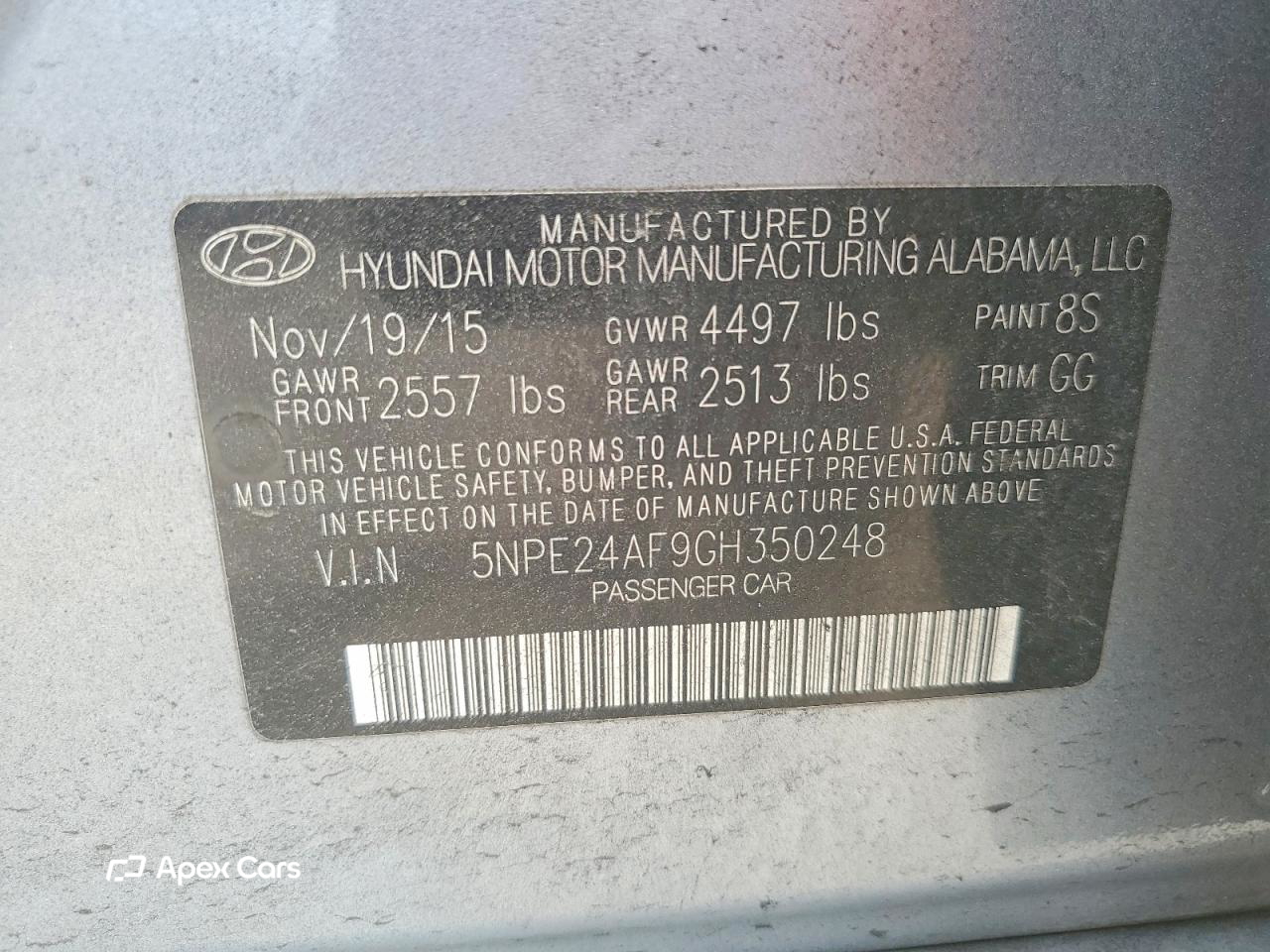 Hyundai Sonata 2016