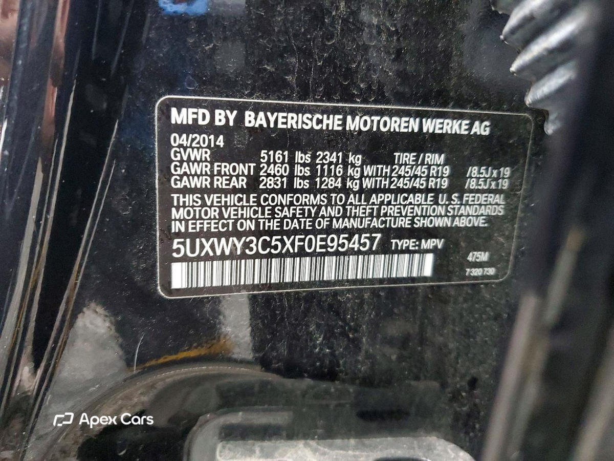 BMW X3 2015