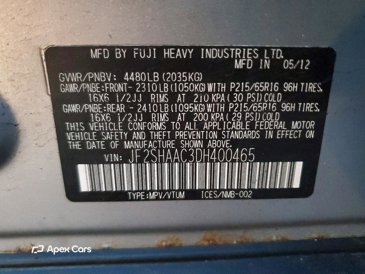 Subaru Forester 2013
