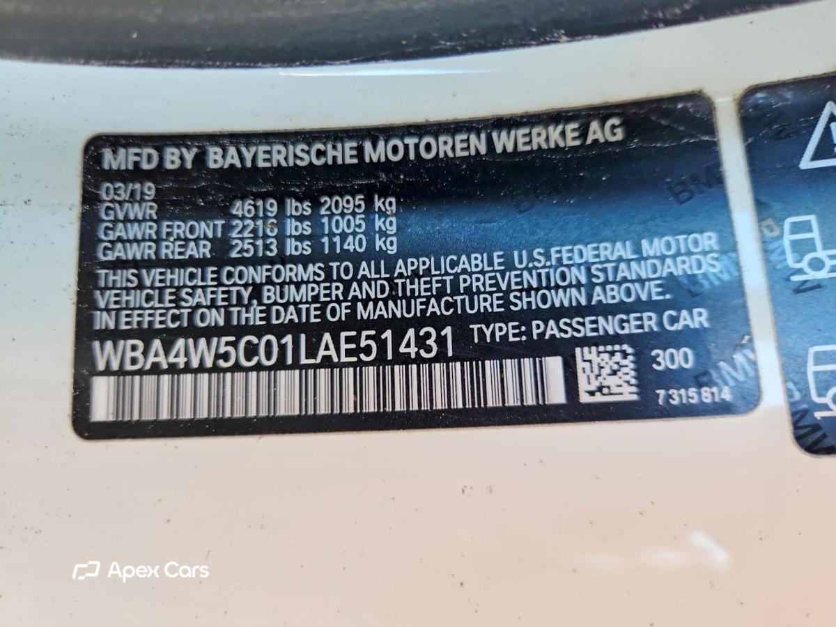 BMW Series 4 2020