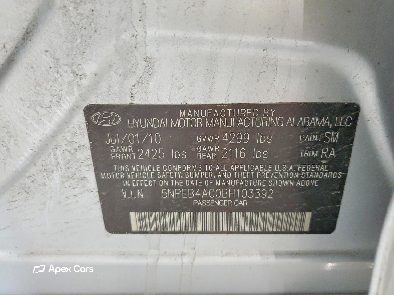 Hyundai Sonata 2011