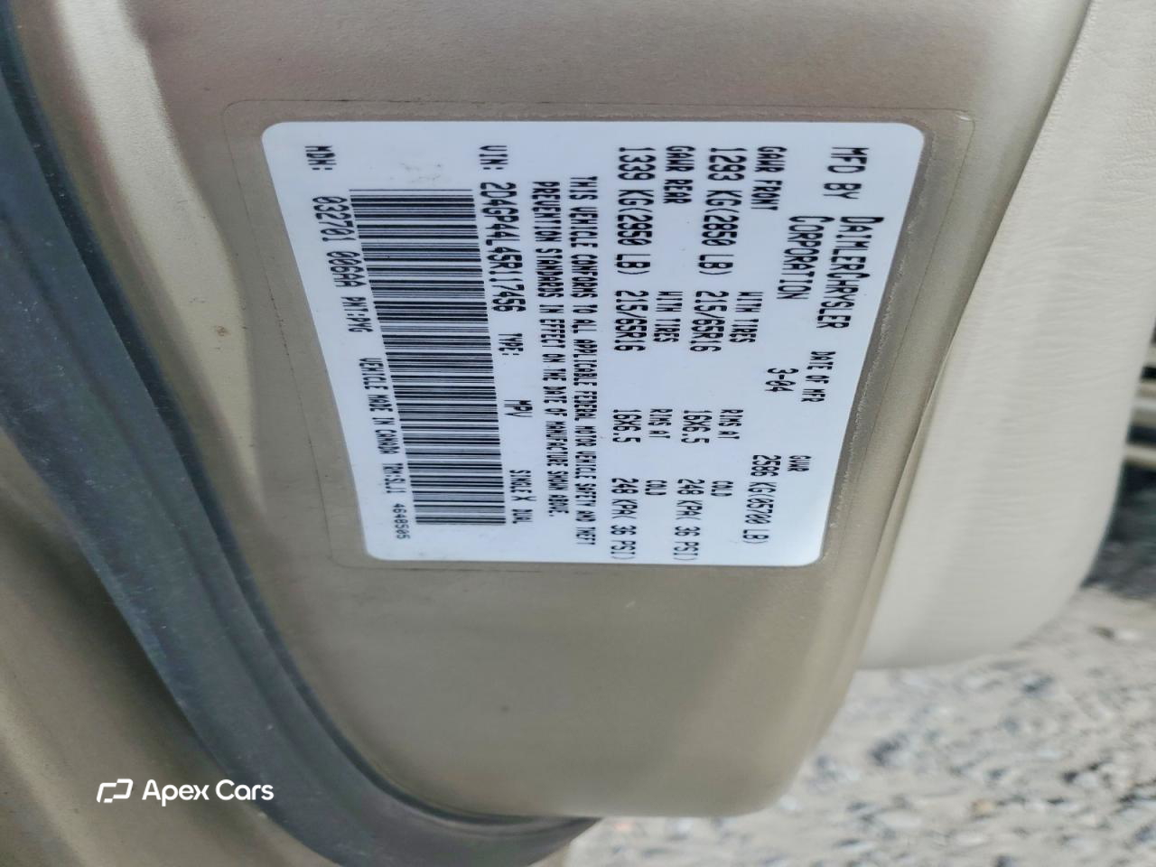 Dodge Caravan 2005