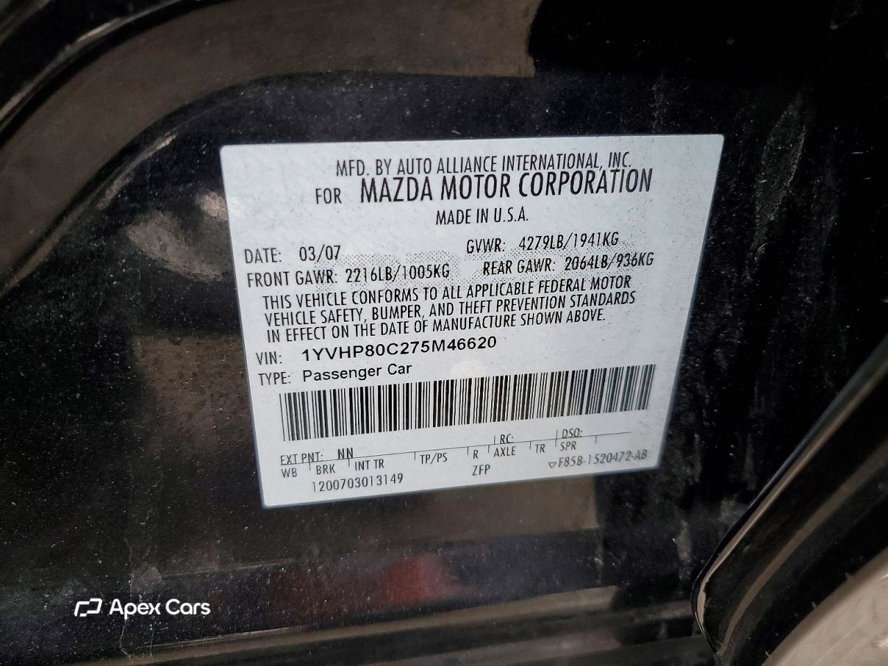 Mazda 6 2007