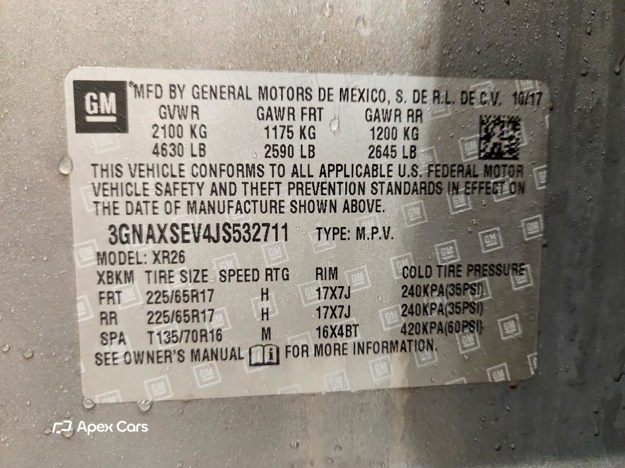 Chevrolet Equinox 2018