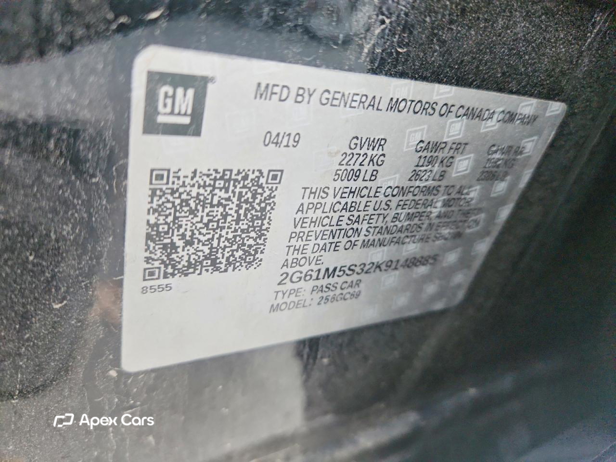 Cadillac XTS 2019