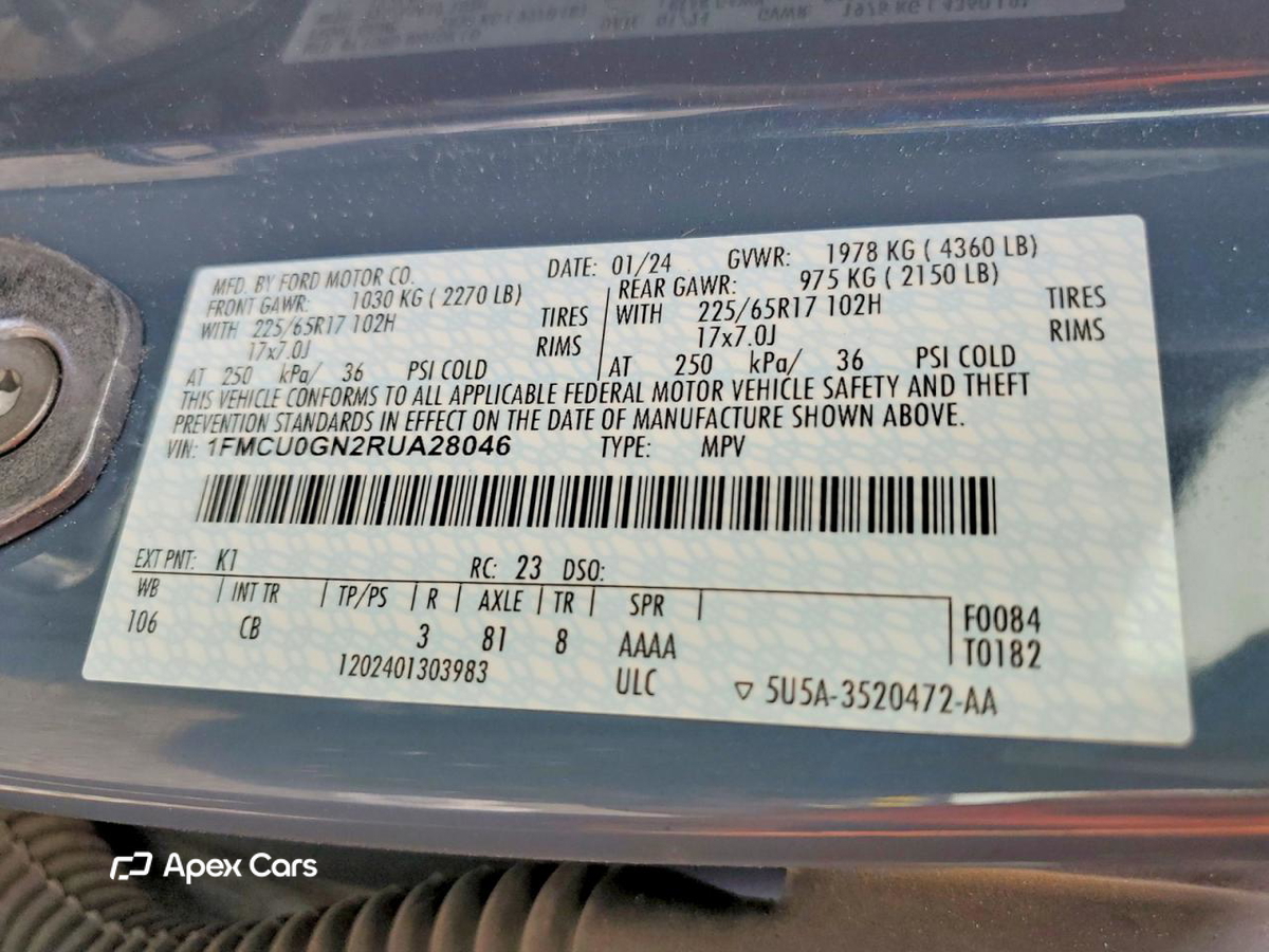 Ford Escape 2024