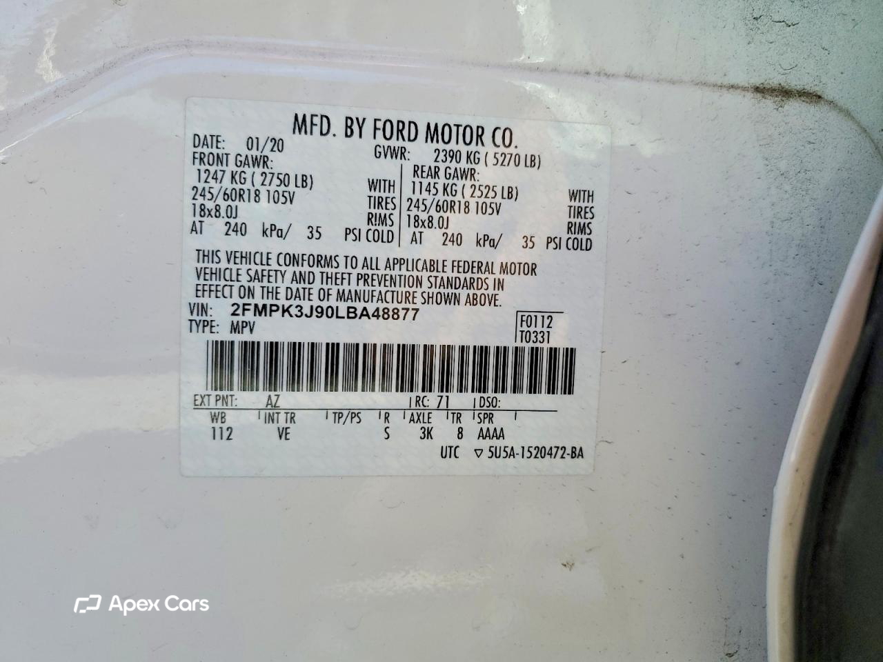 Ford Edge 2020
