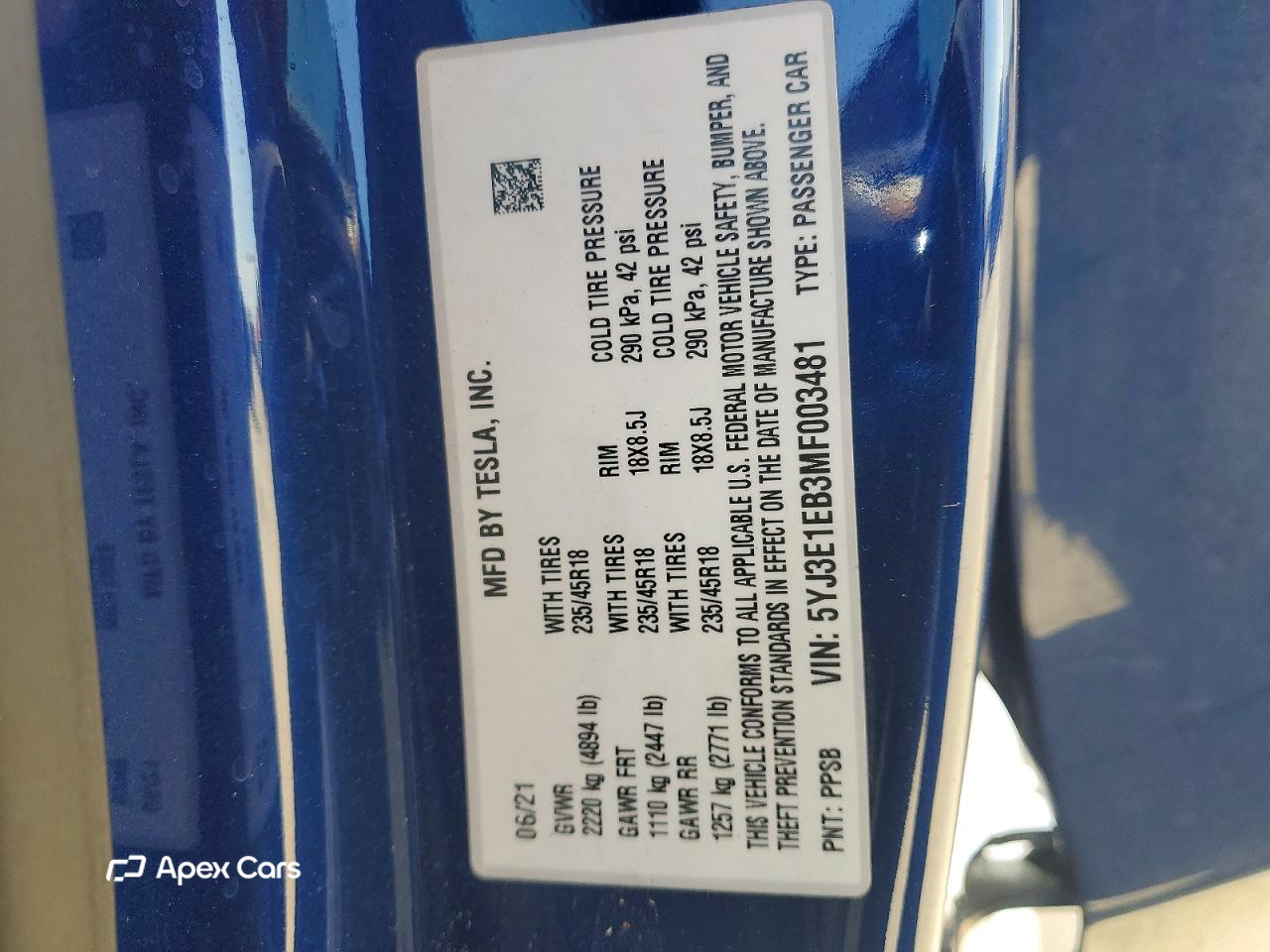 Tesla Model 3 2021