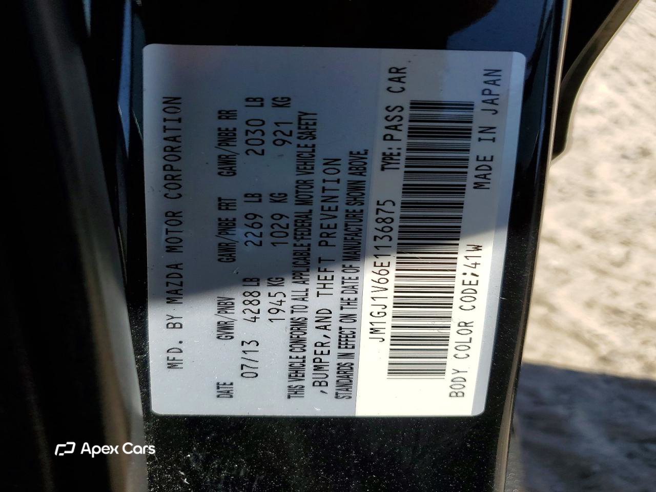 Mazda 6 2014