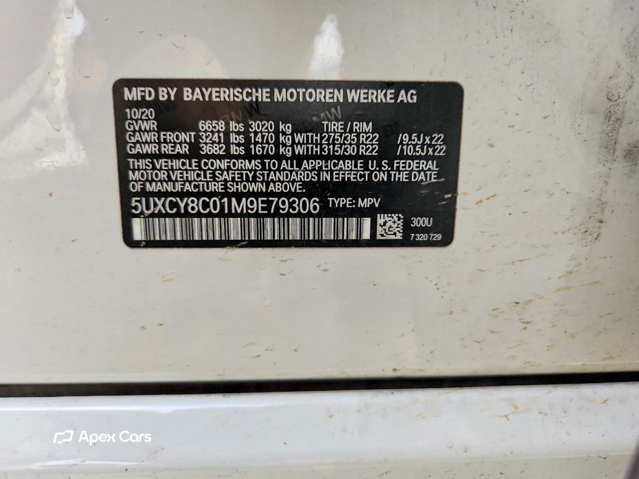 BMW X6 2021