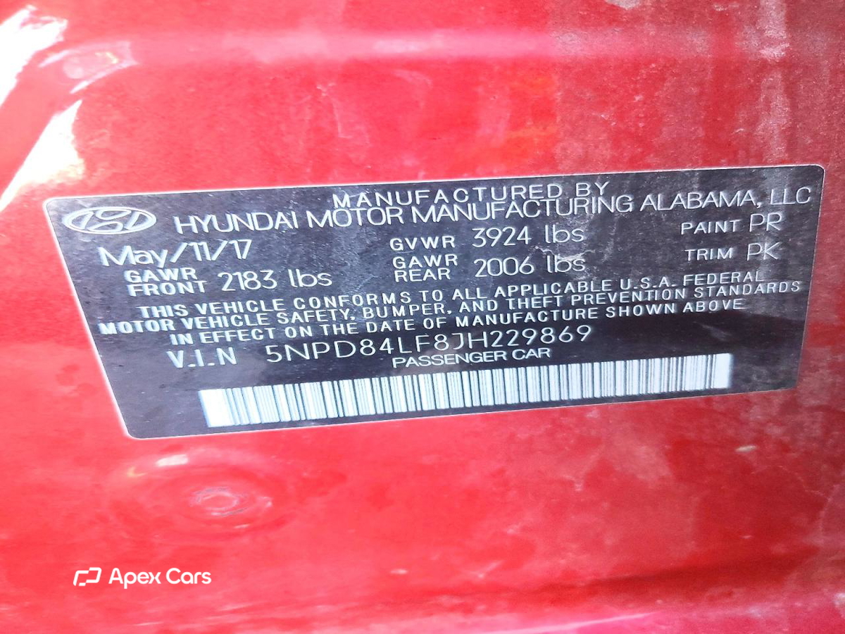Hyundai Elantra 2018
