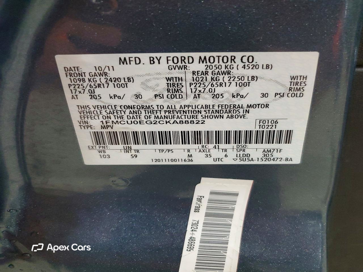 Ford Escape 2012