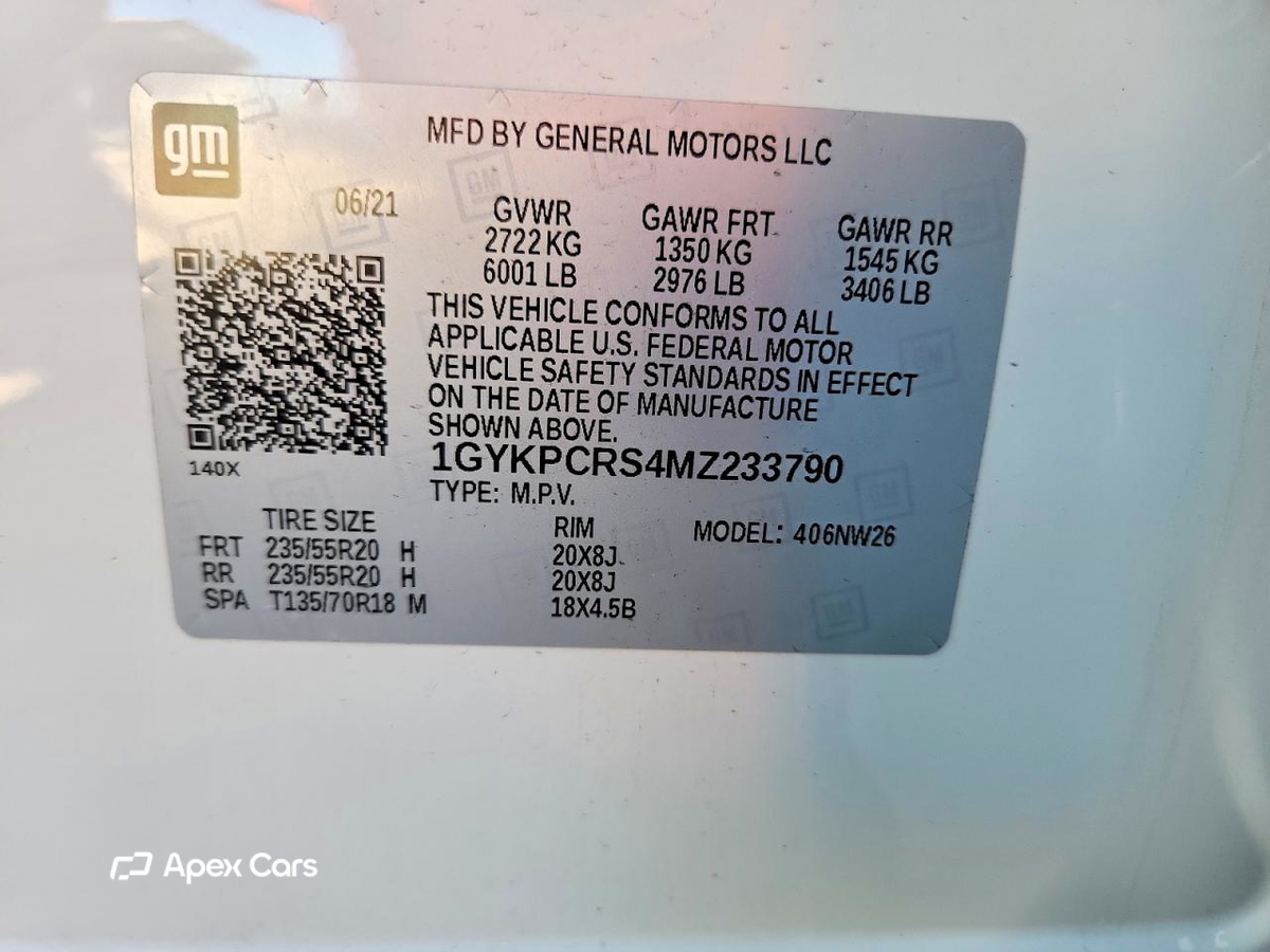 Cadillac XT6 2021