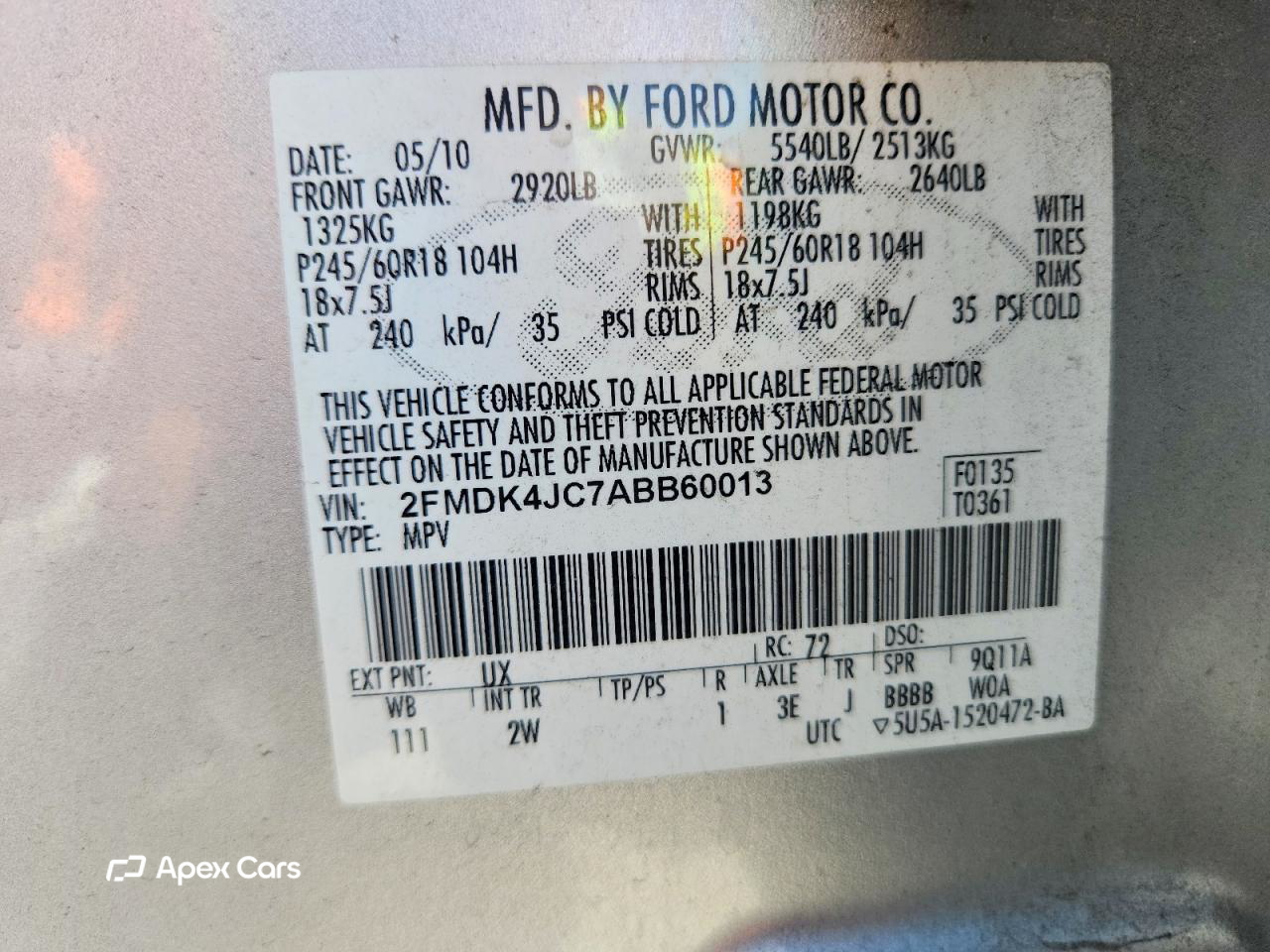 Ford Edge 2010