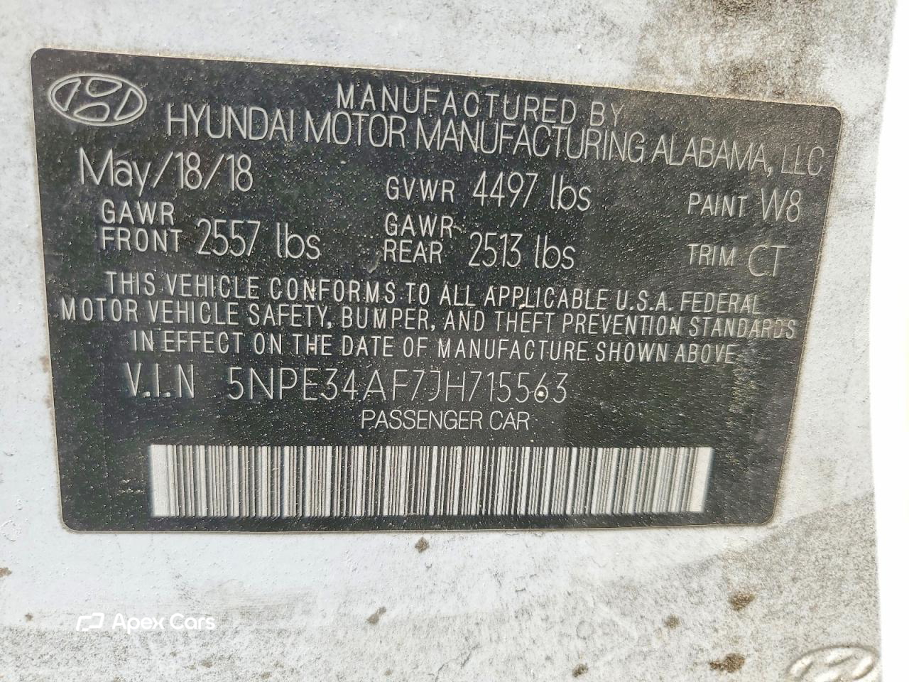 Hyundai Sonata 2018