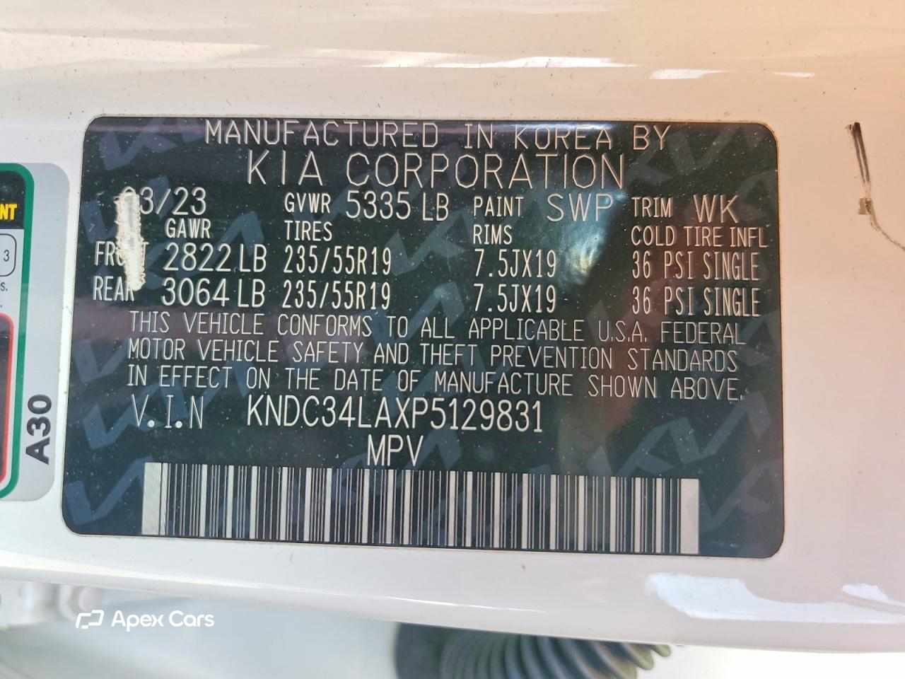 Kia EV6 2023