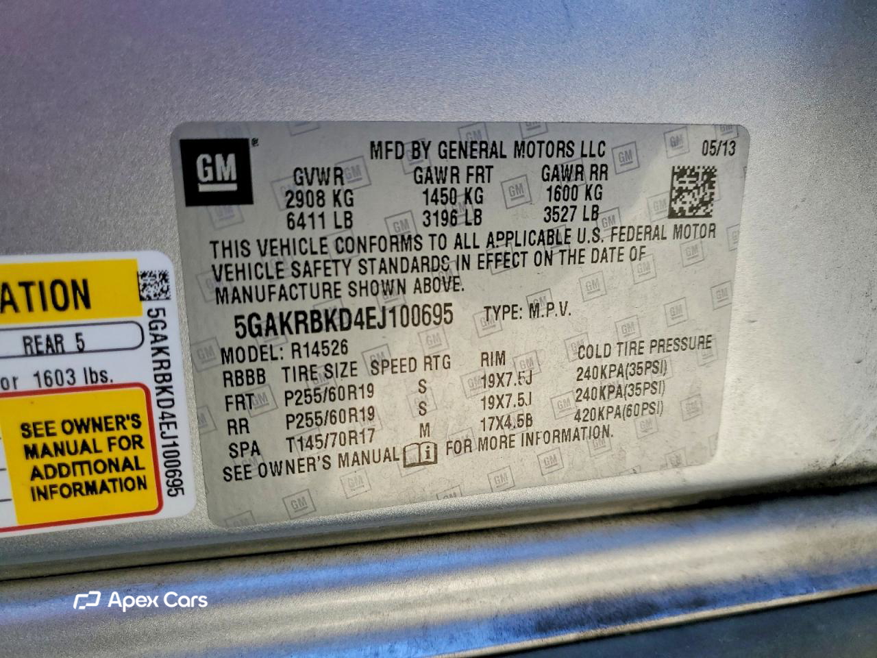 Buick Enclave 2014