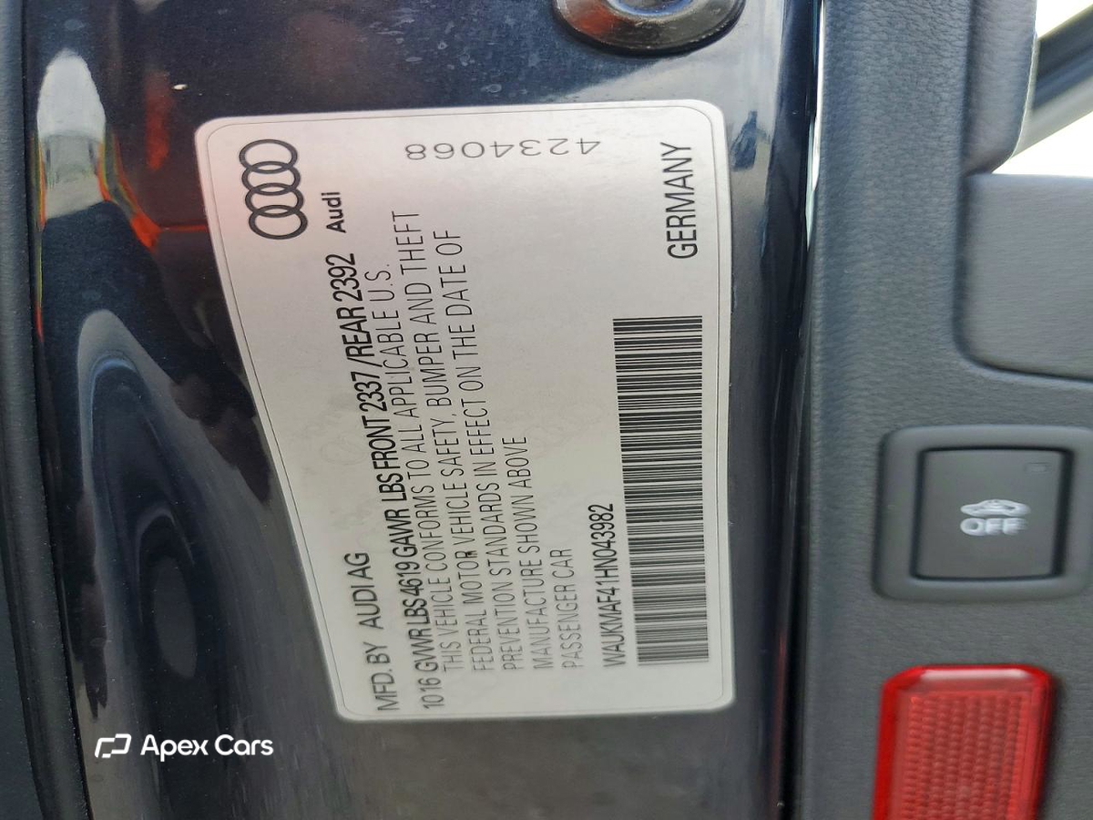 Audi A4 2017