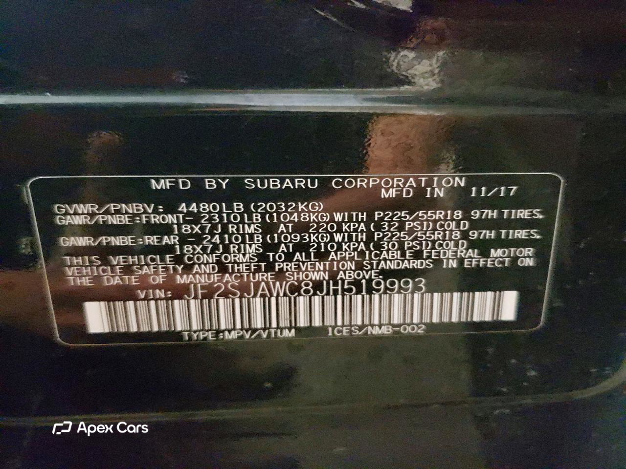 Subaru Forester 2018