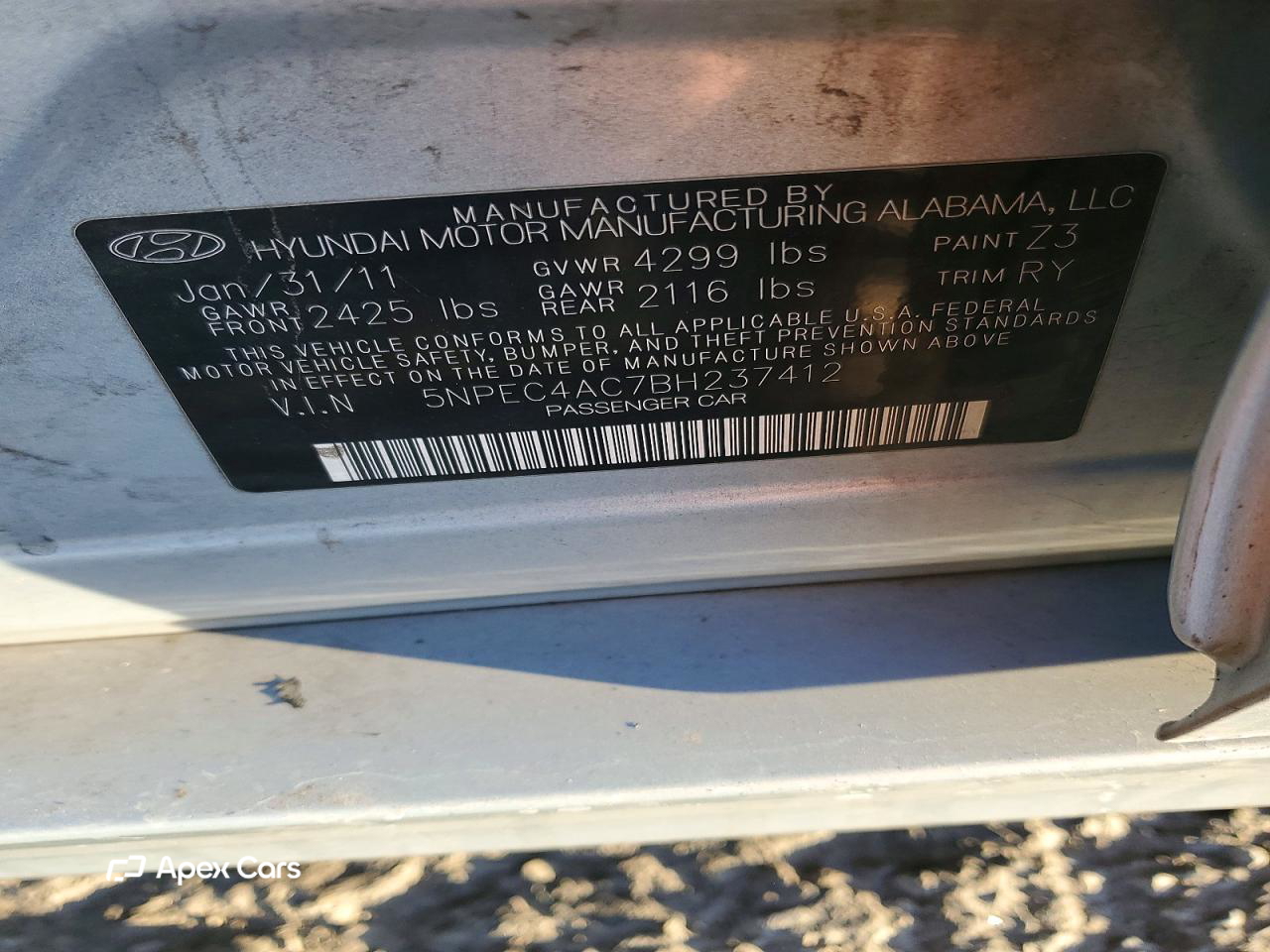 Hyundai Sonata 2011