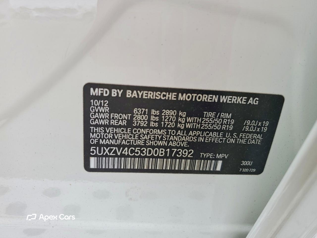 BMW X5 2013