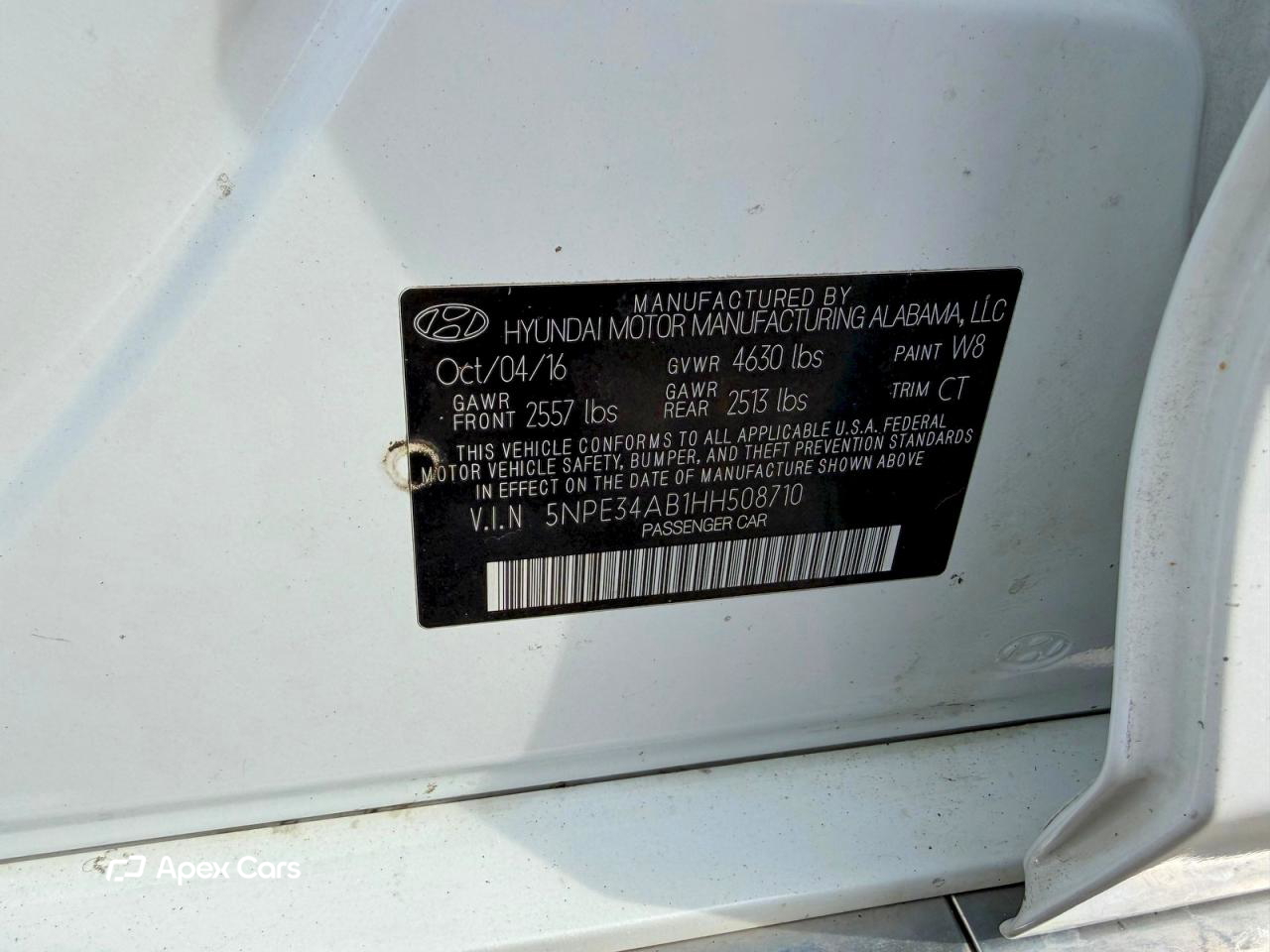 Hyundai Sonata 2017