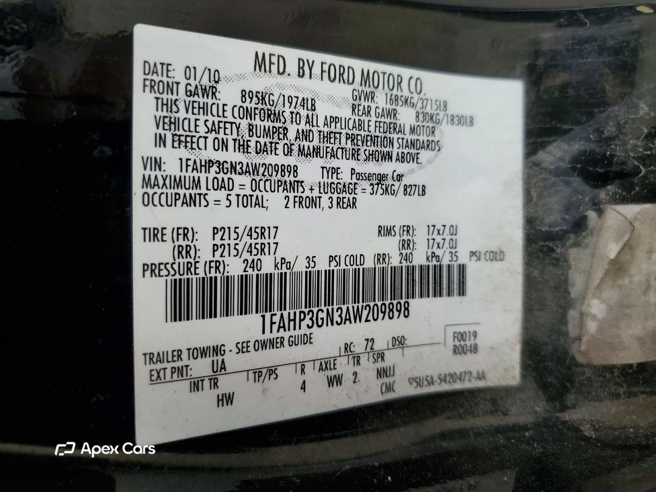 Ford Focus 2010