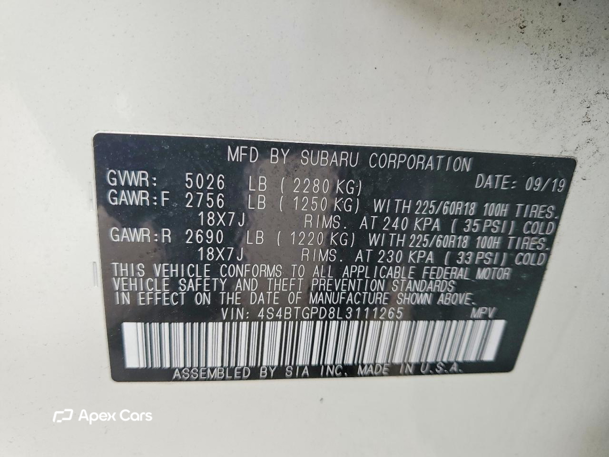 Subaru Outback 2020