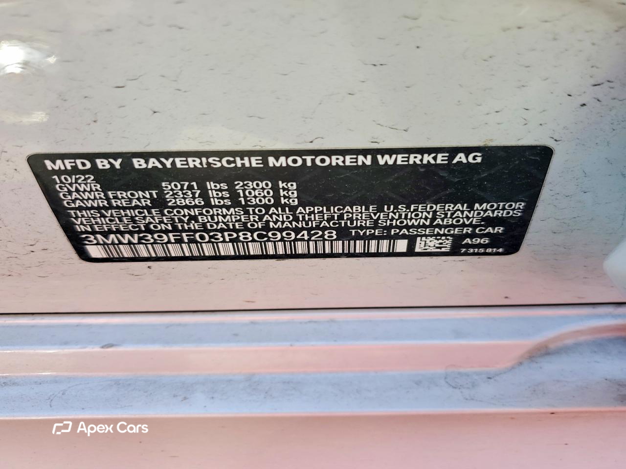 BMW Series 3 2023