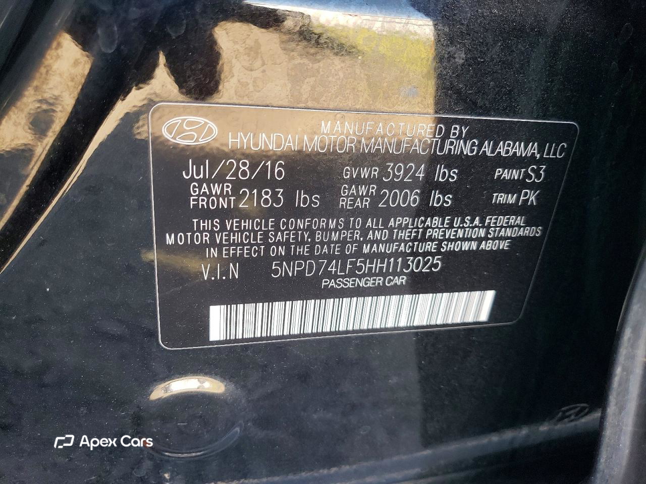 Hyundai Elantra 2017