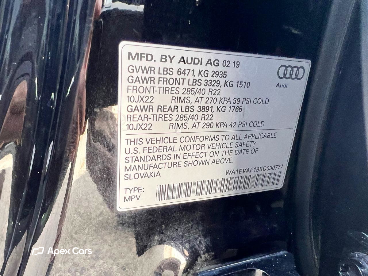 Audi Q8 2019