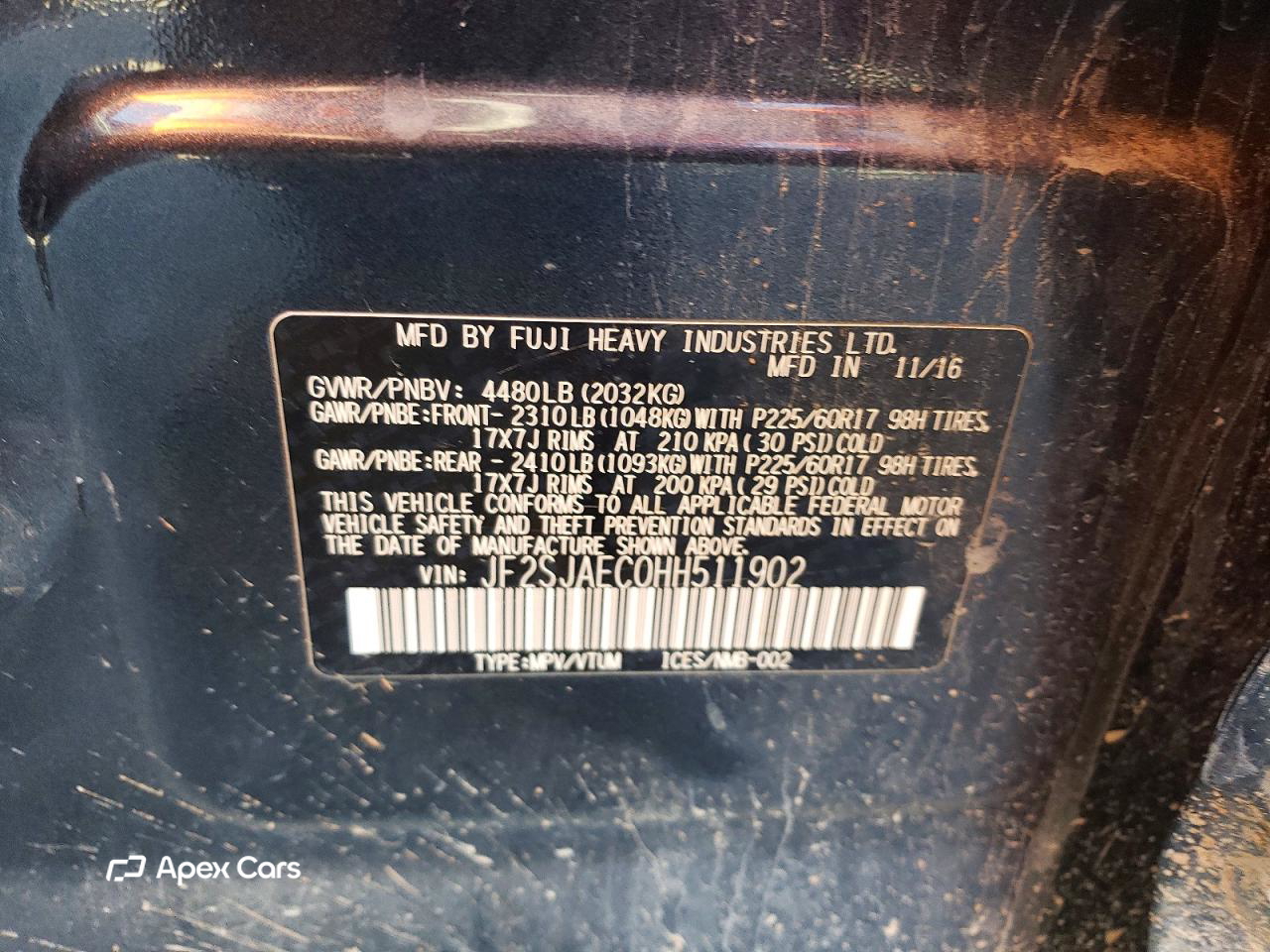 Subaru Forester 2017