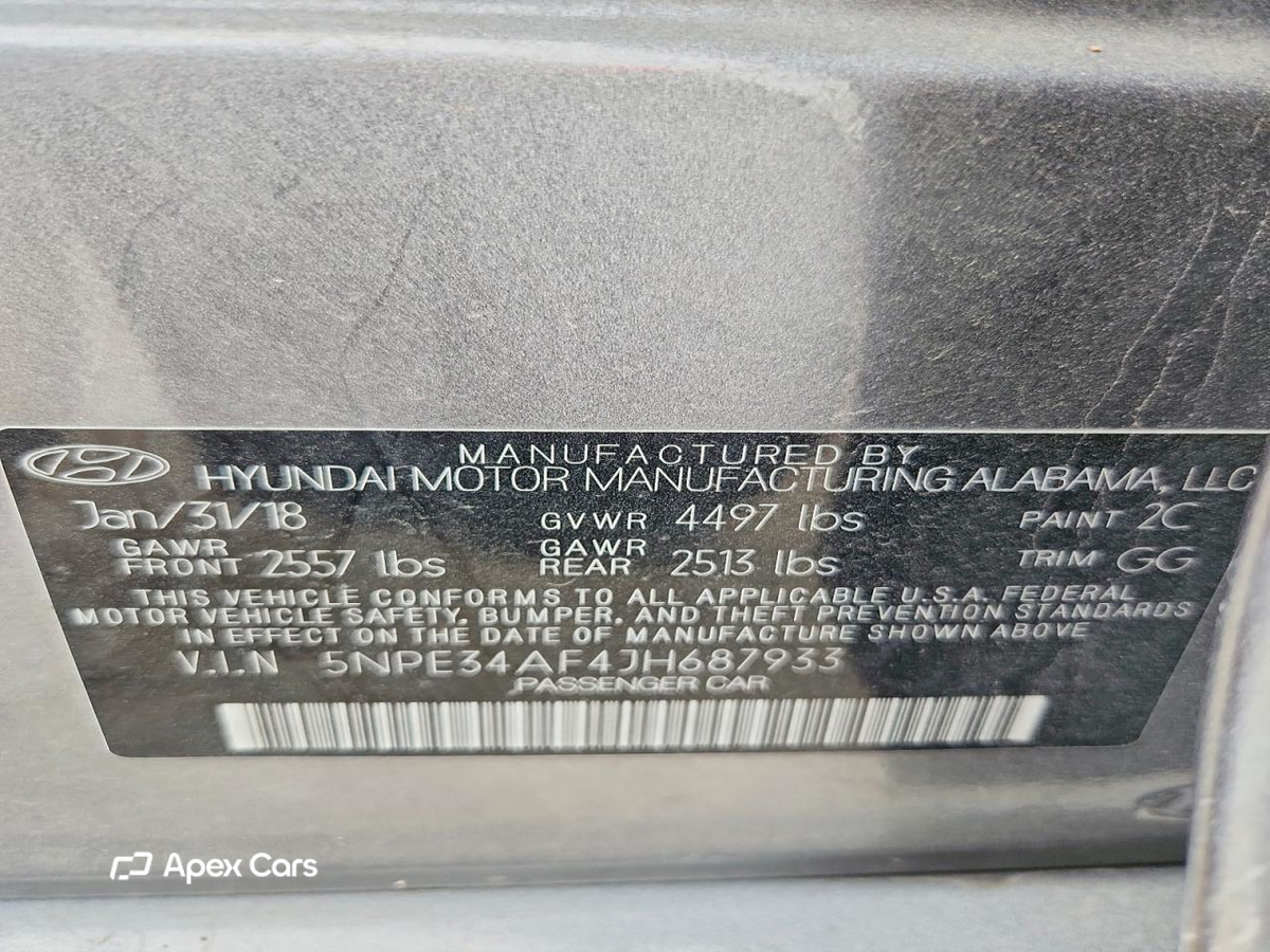 Hyundai Sonata 2018