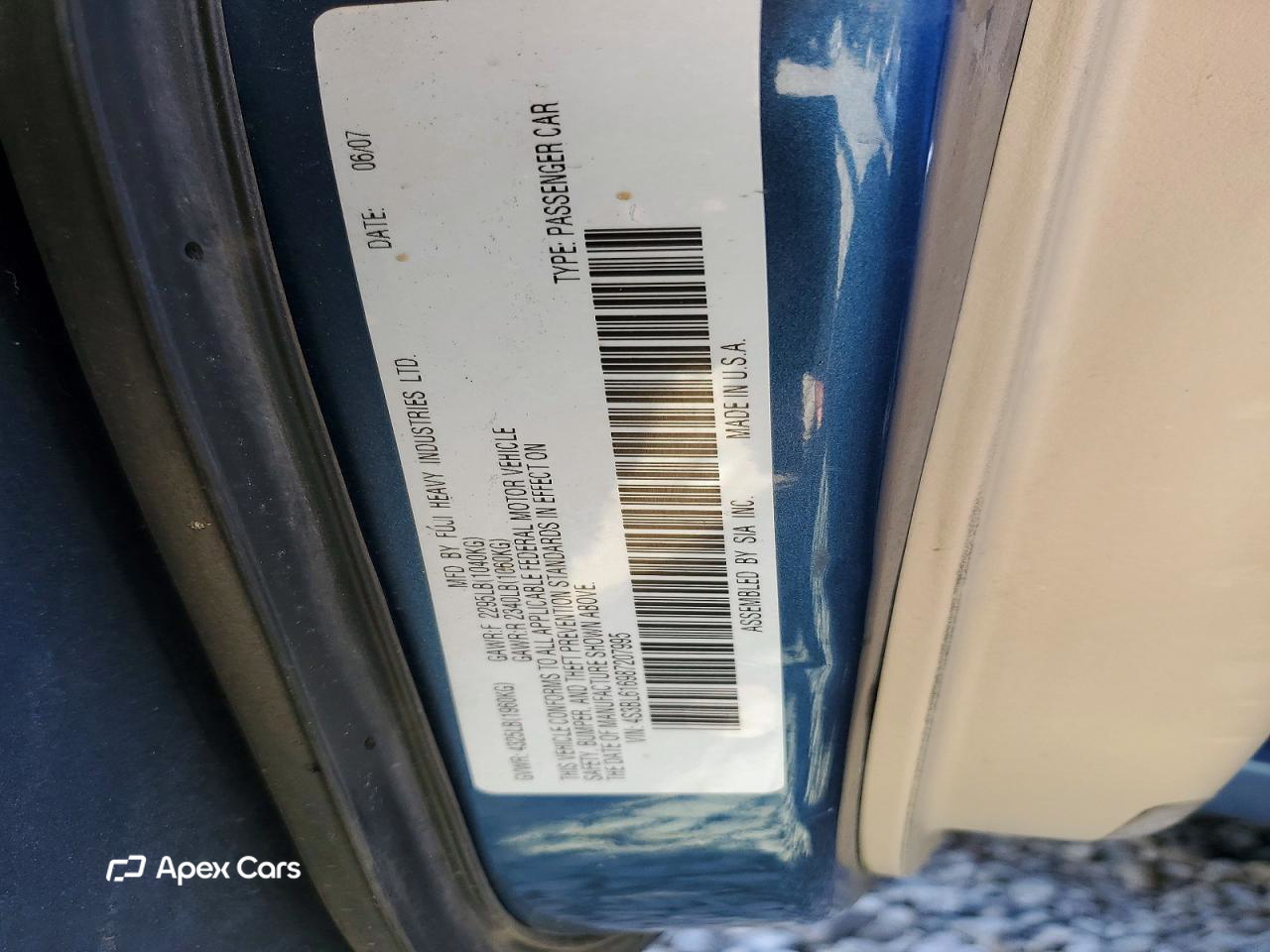 Subaru Legacy 2008
