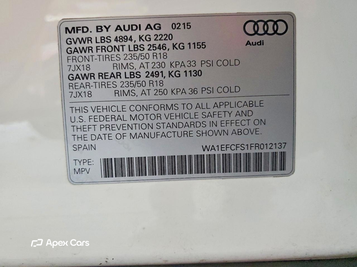 Audi Q3 2015