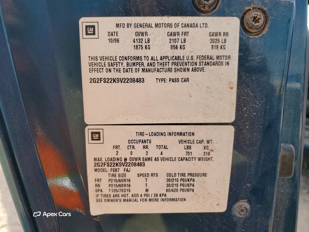 Pontiac Firebird 1997